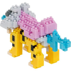 Kawada Nanoblock Pokemon Series Raikou Micro-Sized Building Block Set