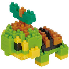 Kawada Nanoblock Pokemon Series Turtwig Micro-Sized Building Block Set