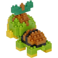 Kawada Nanoblock Pokemon Series Turtwig Micro-Sized Building Block Set
