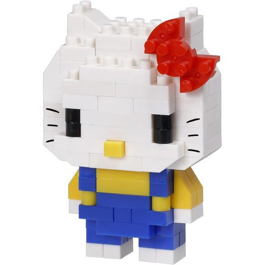 Hello Kitty from Nanoblock's Character Collection Series stands approximately 2.08" tall and has 140 pieces.
Difficulty level: 2