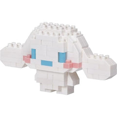 Cinnamoroll from Nanoblock's Character Collection Series stands approximately 1.61" tall and has 140 pieces. Difficulty level is 2. This kit features all the details one would expect.
Details:
Size: Approx 1.6 inches tall
Material: ABS
Manufacturer: Kawada
140 pieces
Assembly required