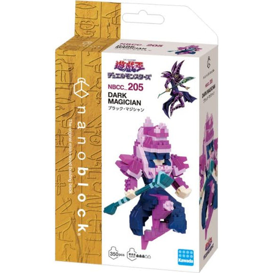 Nanoblock is a micro-sized building block designed in japan since 2008. Fun to build, Attractive to display, interesting to collect. a piece of nanoblock is the start of infinite creativity.
Yu-Gi-Oh! Duel Monsters Dark Magician from Nanoblock's Chatacter stands approximately 4.56" tall on average and has 350 pieces!
Difficulty level is 3. All sets come with detailed step by step instructions. Build models with incredible detail, astounding authenticity, and unparalleled realism, results unmatched by othe