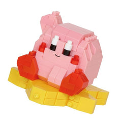 This "Nano Block" set allows you to build your very own palm-sized figure of Kirby! You can decorate it when it's completed, if you like. Order yours today!