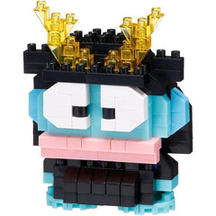 Hangyodon (Samurai) from Nanoblock's Character Collection Series stands approximately 2.20" tall and has 190 pieces
Difficulty level is 2. This kit features all the details one would expect.