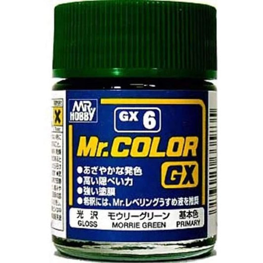 GSI Creos MR. Hobby Mr Color GX3 GX Green 18mL Lacquer Model Paint | Galactic Toys & Collectibles