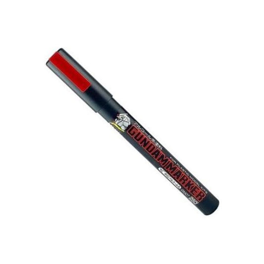 This item is felt tipped or other porous-tipped pens and markers. GM07 Red Gundam Marker.  For touch ups and detailing.