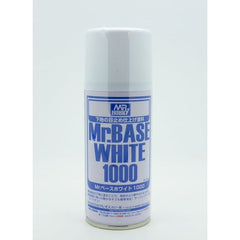 Mr Base White 1000 is useful for making a black, red or other dark-colored surface white. This newly developed product uses special pigments to completely hide the base color and aids application of detailed finishing and top coats. Because it also works as a surfacer, it can be used to hide small imperfectionse.
Continental USA shipping only, no expedited shipping available.