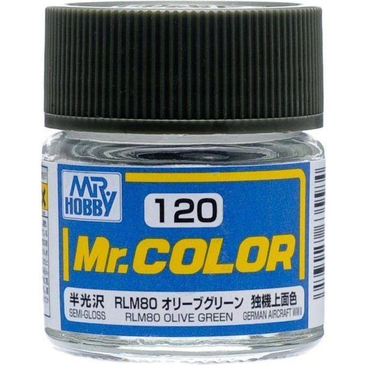 Mr Color paint, suitable for hand brushing & airbrushing, with good adhesion & fast drying is one of the finest scale modelling / hobby paints available. Solvent-based Acrylic, thin with Mr Color Thinner or Mr Color Levelling Thinner. Treat paint as a lacquer. 10ml screw top bottle.

1 - 2 coats are recommended when brush painting
2 - 3 coats when using an air brush - after diluting to a ratio of 1 (Mr.Color) : 1-2 (Mr. thinner).
Mix in 5 - 10% of Flat Base to make glossy colors semi-glossy.
Mix in 10