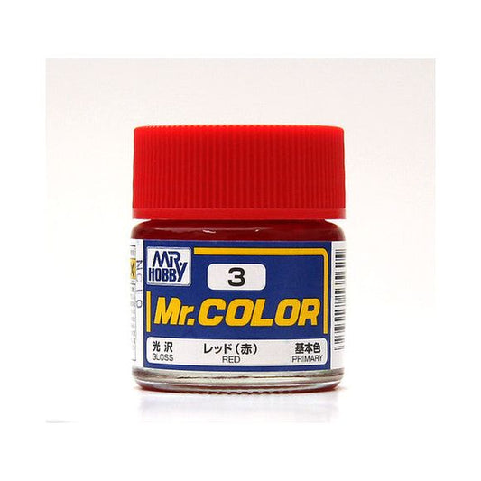 Mr Color paint, suitable for hand brushing & airbrushing, with good adhesion & fast drying is one of the finest scale modelling / hobby paints available. Solvent-based Acrylic, thin with Mr Color Thinner or Mr Color Levelling Thinner. Treat paint as a lacquer. 10ml screw top bottle.
1 - 2 coats are recommended when brush painting
2 - 3 coats when using an air brush - after diluting to a ratio of 1 (Mr.Color) : 1-2 (Mr. thinner).
Mix in 5 - 10% of Flat Base to make glossy colors semi-glossy.
Mix in 10 - 20%