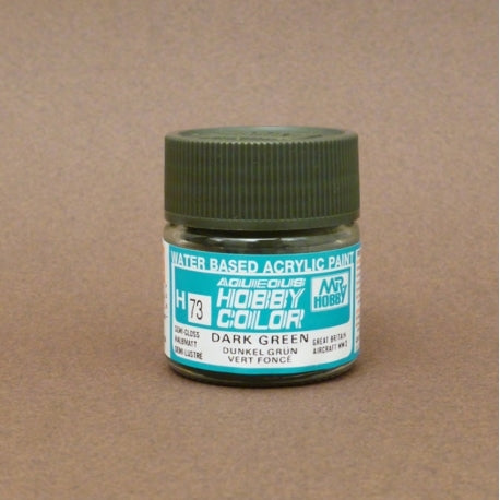 GSI Creos Mr. Hobby Mr Color Aqueous H73 Dark Green 10ml Semi-Gloss Paint | Galactic Toys & Collectibles