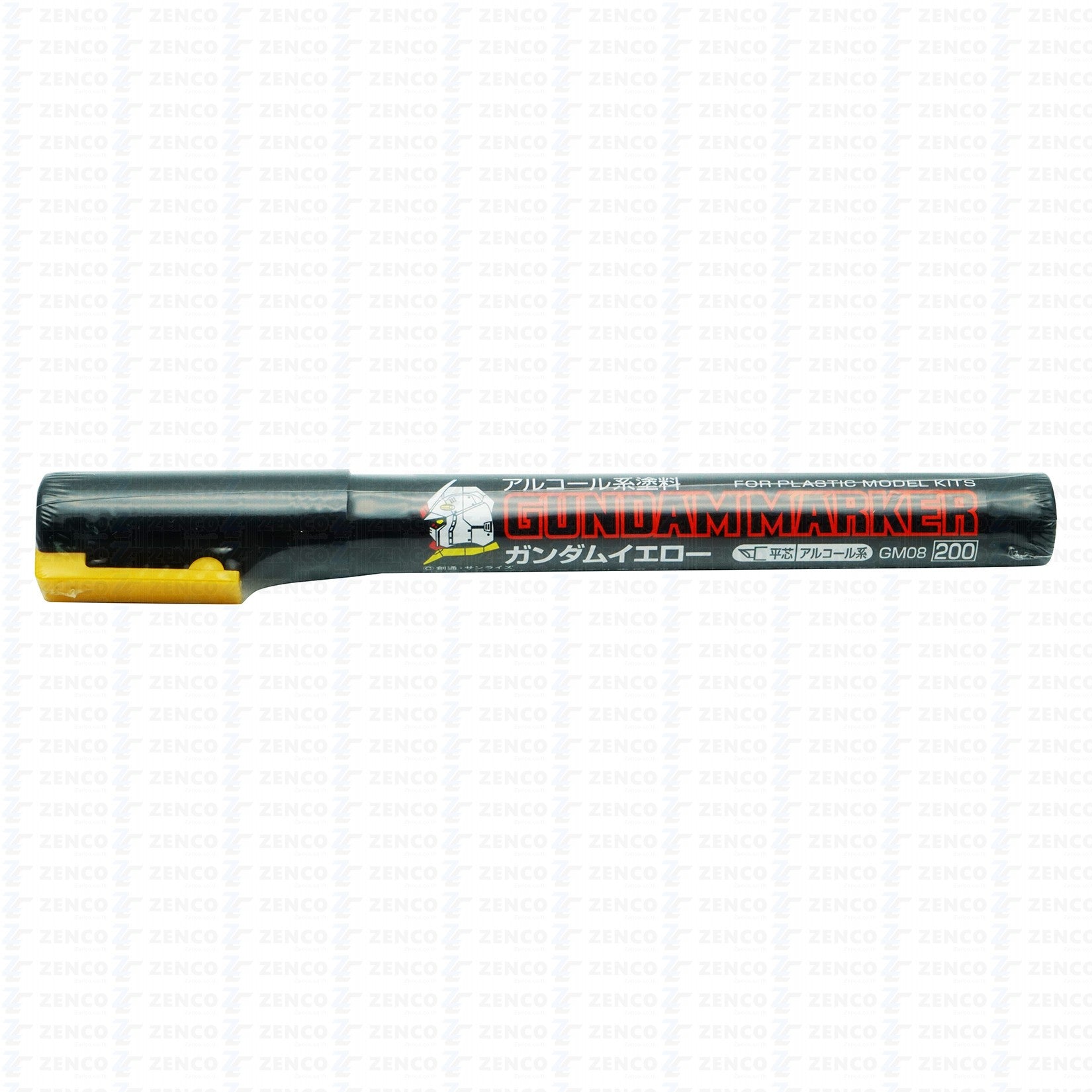 This item is felt tipped or other porous-tipped pens and markers. GM08 Yellow Gundam Marker. For touch up's and detailing.