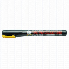 This item is felt tipped or other porous-tipped pens and markers. GM08 Yellow Gundam Marker. For touch up's and detailing.