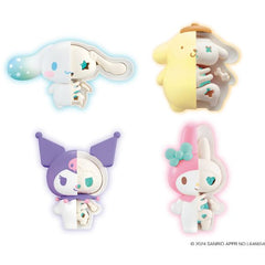 MegaHouse's "Kaitai Puzzle Fantasy" allows you to assemble and disassemble your favorite Sanrio characters and see what's inside! This time around, the clear parts are a refreshing mint green color, and the characters are also made in cheerful colors. There are four different characters to collect and trade, you will receive one random figure