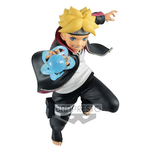 Expand your Naruto collection with this Uzumaki Naruto figure from the popular series Boruto: Naruto Next Generations! He stands over 5 inches tall and has been faithfully recreated.