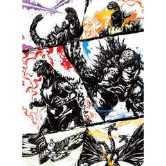 Control calamity or defend against destruction in the Godzilla Card Game! Introducing the "Ink-Brushed Monster Rampage" sleeve & card set featuring calligraphy ink illustrations!
•60 sleeves. (1 of 6 types of sleeves)
•1 special-Rarity card.
•Chance of Parallel card.