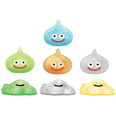 The popular "Squishy Slime" series now has expanded with Glitter Squishy Slime!
Collect all 7 types: Slime, She-Slime, Lime slime, Metal Slime, Bubble Slime, Lemon Slime, & Stray Metal Slime
Please note: All orders are random! We cannot guarantee a certain figure or "set".