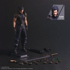 <p><strong>PRE-ORDER: Expected to ship in July 2027.</strong></p>
<p>From <em>Final Fantasy VII Rebirth</em> comes Zack Fair, SOLDIER 1st Class, as part of Square Enix's premium <strong>PLAY ARTS SHIN</strong> action figure series!</p>
<p>Zack's confident appearance is faithfully recreated with highly detailed sculpting and realistic proportions, from his signature spiky black hair and expressive facial features to his muscular physique, SOLDIER uniform, and heavily textured boots.</p>
<p>The PLAY ARTS S