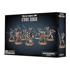 This multi-part plastic kit contains ten Grey Knights