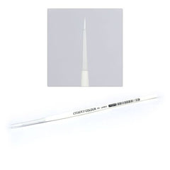 Synthetic brush fibers to prevent curling. Perfect for all of your layer brushing needs.