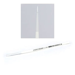 Armed with synthetic brush fibers to prevent curling, this brush is ideal for all of your painting needs!