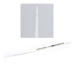 Armed with synthetic brush fibers, this brush is ideal for all of your shading needs! Designed to allow you to do all delicate shading work.