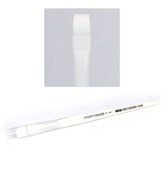 Armed with synthetic brush fibers, this brush is ideal for all of your shading needs! Designed to allow you to do all large model shading work.
