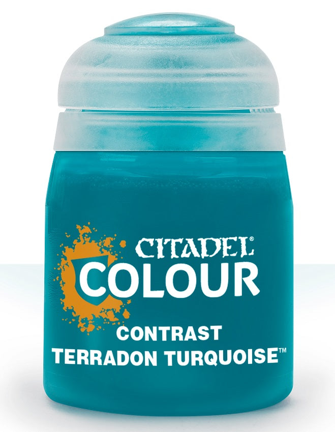 Contrast is a revolutionary paint that makes beautiful painting simple and fast. Each Contrast paint, when applied over a light Contrast undercoat, gives you a vivid base and realistic shading all in a single application.