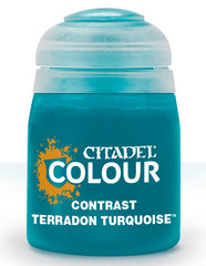 Contrast is a revolutionary paint that makes beautiful painting simple and fast. Each Contrast paint, when applied over a light Contrast undercoat, gives you a vivid base and realistic shading all in a single application.