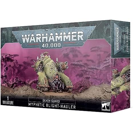 This plastic kit comes as 13 components, and is supplied with a Citadel 80mm Round base. Rules for this miniature are included in the box.
