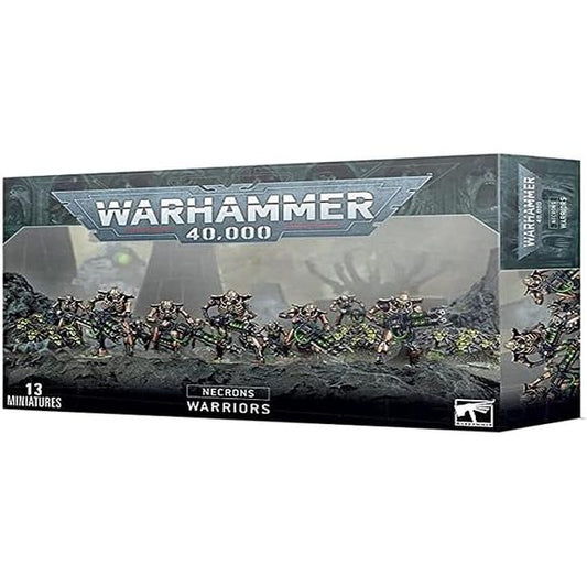 This kit builds ten Necron Warriors