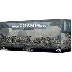 This kit builds ten Necron Warriors