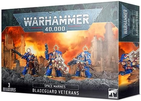 Contains the pieces required to assemble Bladeguard Veterans