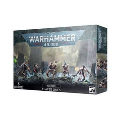 This 55-part plastic kit makes five Flayed Ones for use in games of Warhammer 40,000 and is supplied with five Citadel 28.5mm Round Bases.