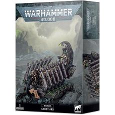 This multi-part plastic boxed set contains 168 components, two small flying stems, one large flying base and two Necron transfer sheets with which to build one Necron Ghost Ark or one Doomsday Ark.
This kit is unpainted and requires assembly - we recommend using Citadel Plastic Glue and Citadel Paints.