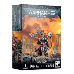 This 17-part plastic kit makes one Iron Father Feirros and is supplied with one Citadel 40mm Round Base.
