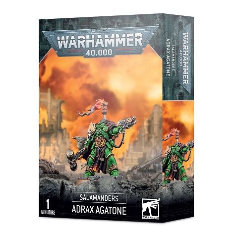This 13-piece plastic set makes one Captain Adrax Agatone and is supplied with one Citadel 40mm round base.