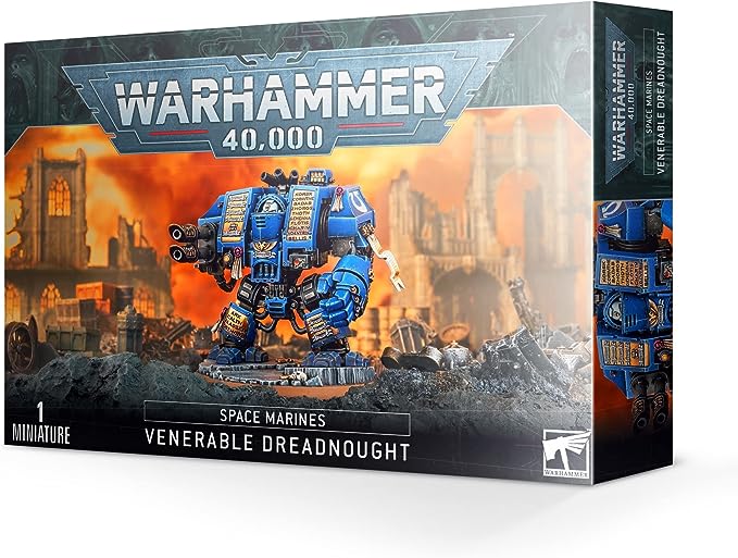 This box set contains one multi-part plastic Venerable Dreadnought.