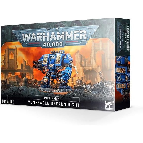 This box set contains one multi-part plastic Venerable Dreadnought.