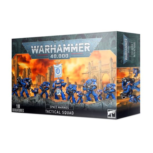 Makes 10 Tactical Squad members, including Sergeant and Special Weapon.