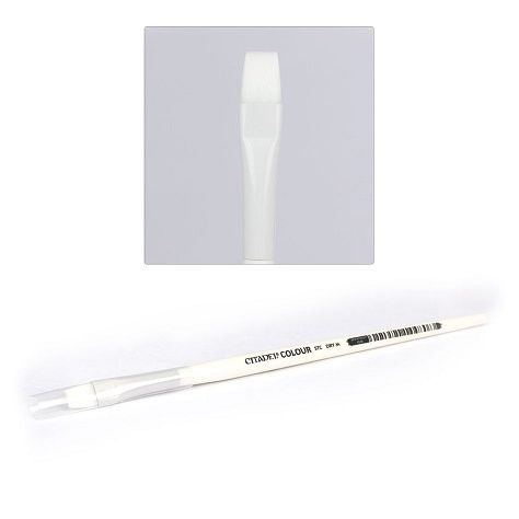 Synthetic Drybrush Medium - Great for detail across medium surfaces.