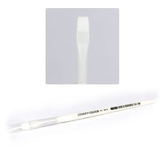 Synthetic Drybrush Medium - Great for detail across medium surfaces.