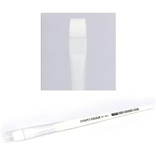 Synthetic Drybrush Large - Great for detail across large surfaces.