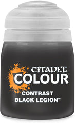 Games Workshop Citadel Contrast Paint: Black Legion (18ml)
Contrast is a revolutionary paint that makes beautiful painting simple and fast. Each Contrast paint, when applied over a light Contrast undercoat, gives you a vivid base and realistic shading all in a single application.
Pot size: 18ml
Bases, shades, and highlights your models with a single application
Water-based formula