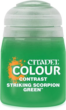 Contrast is a revolutionary paint that makes beautiful painting simple and fast. Each Contrast paint, when applied over a light Contrast undercoat, gives you a vivid base and realistic shading all in a single application.
