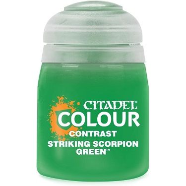 Contrast is a revolutionary paint that makes beautiful painting simple and fast. Each Contrast paint, when applied over a light Contrast undercoat, gives you a vivid base and realistic shading all in a single application.