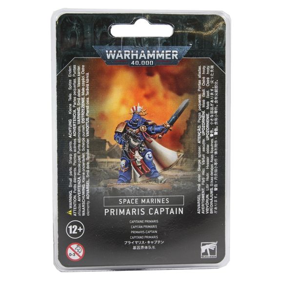 This multi-part plastic kit contains the components necessary to assemble a Primaris Captain. The Primaris Captain comes as 21 components, and is supplied with a Citadel 40mm Round base. The kit also includes an Ultramarines-Character Transfer Sheet, which features Captain, Chaplain, Librarian and Lieutenant iconography.