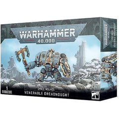 This multi-part plastic kit makes one Space Wolves Venerable Dreadnought