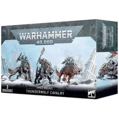 This multi-part plastic boxed set contains 121 components with which to build three Thunderwolf Cavalry models. Model is supplied unpainted and unassembled. Glue, paint, and other hobby supplies sold separately.