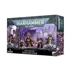 The kit builds five Sword Brethren