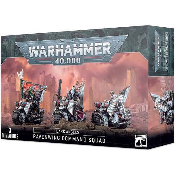 This kit contains 102 components, a Space Marines Transfer Sheet, five 40mm round bases, and one 25mm round base with which to make a Deathwing Command Squad, Deathwing Knights or five Deathwing Terminators.
This kit comes supplied unpainted and requires assembly – we recommend using Citadel Plastic Glue and Citadel Paints.
